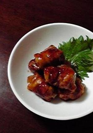 焼肉のタレ消費に・・・アボカドの肉巻き-レシピのメイン写真