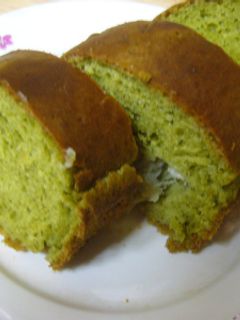 ラカントSで甘さ控えめ 青汁バナナケーキ-レシピのメイン写真