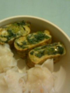 野菜を一緒に!ほうれん草卵焼き-レシピのメイン写真