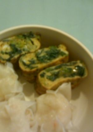 野菜を一緒に！ほうれん草卵焼き-レシピのメイン写真