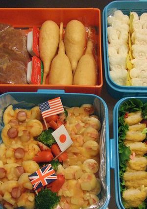 2008　運動会お弁当-レシピのメイン写真