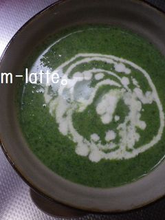 ほうれん草のポタージュ-レシピのメイン写真