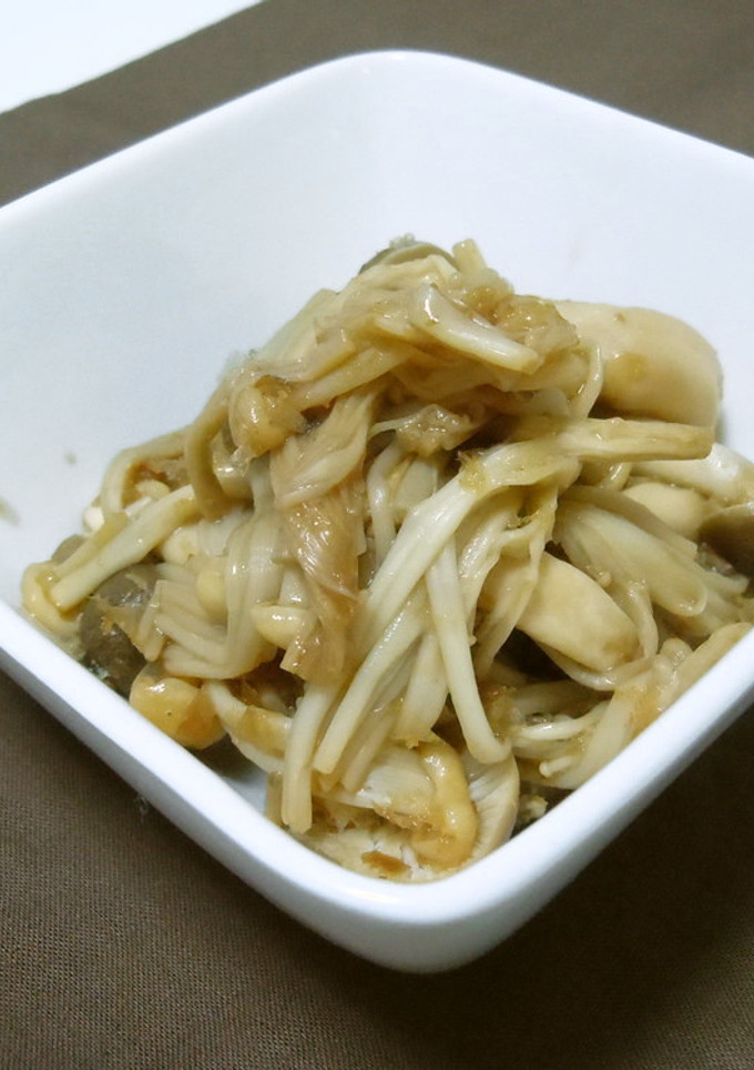 １０分でできます！きのこの土佐煮-レシピのメイン写真