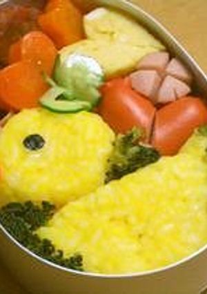 ひよこ弁当　キャラ弁-レシピのメイン写真