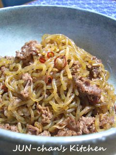 糸こんにゃくと牛こまのしぐれ煮-レシピのメイン写真