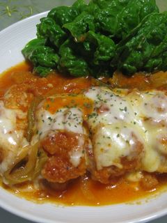 チキンカツのトマト煮込み-レシピのメイン写真
