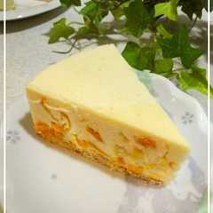 รูปของ ★金柑甘露煮で簡単レアチーズケーキ★