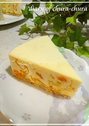 ★金柑甘露煮で簡単レアチーズケーキ★-レシピのメイン写真