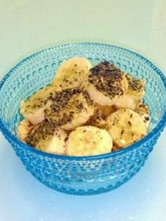 栄養たっぷり黒ゴマきな粉ヨーグルト-レシピのメイン写真