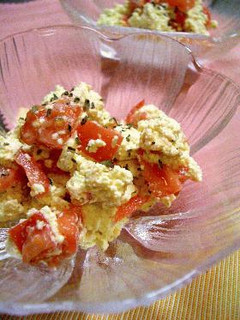 豆乳チーズクリーム*tomatoあえ*-レシピのメイン写真