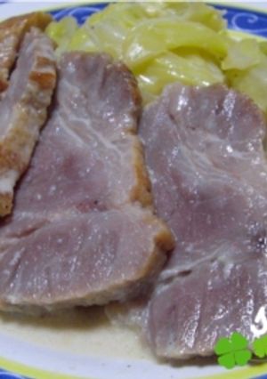 塩豚とキャベツのミルク煮込み-レシピのメイン写真