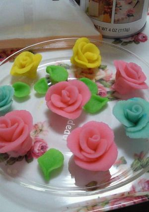 マジパンの薔薇-レシピのメイン写真