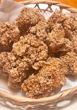 作り置き♡節約♡居酒屋♡ゴマ唐揚げ-レシピのメイン写真