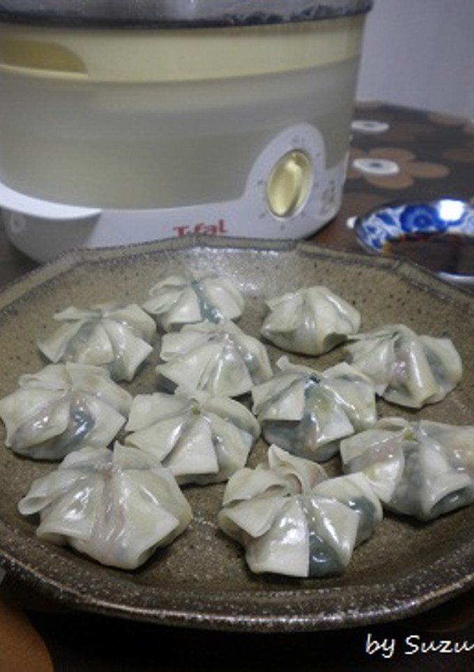 ほうれん草の蒸し餃子-レシピのメイン写真