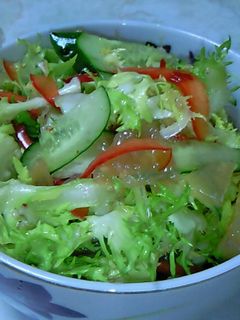 中華クラゲと生野菜の和え物(サラダ)-レシピのメイン写真