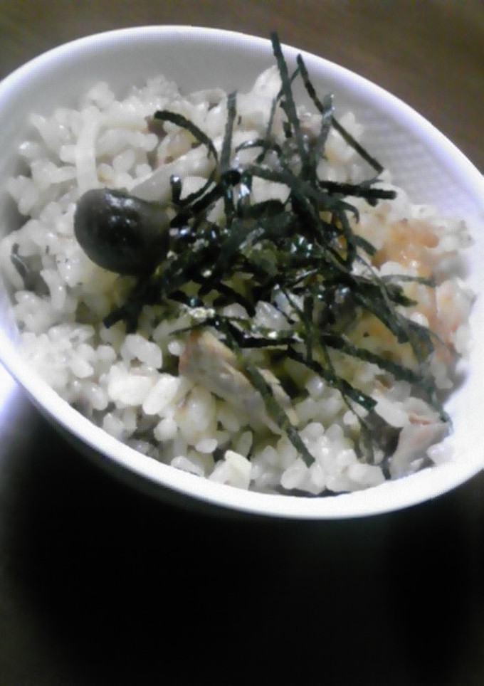 さんま缶で☆炊き込みご飯-レシピのメイン写真