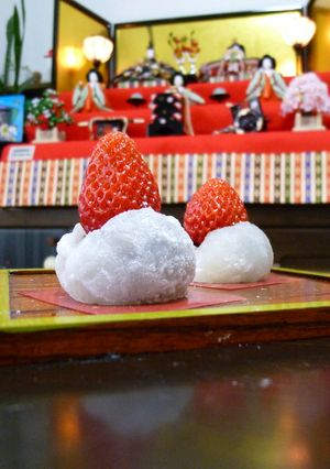 苺大福*。♢~雛祭りver~-レシピのメイン写真