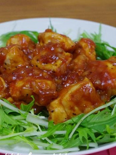 @鶏のチリソース煮@-レシピのメイン写真
