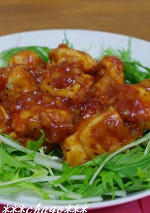 @鶏のチリソース煮@-レシピのメイン写真