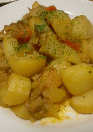 自慢のトマ肉じゃが-レシピのメイン写真