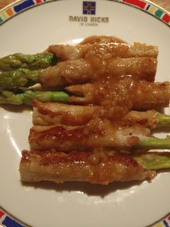 アスパラの肉巻きピリ辛みそ炒め-レシピのメイン写真