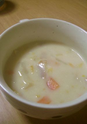 白菜とベーコンのクリームシチュー-レシピのメイン写真
