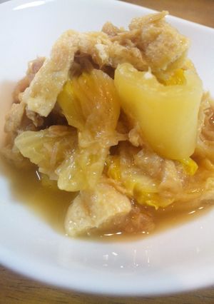 ★油あげとつなの白菜煮浸し★-レシピのメイン写真