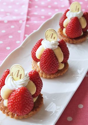 苺のチーズカスタードパイ♡-レシピのメイン写真