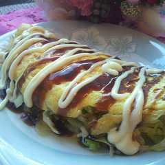 รูปของ ハマる★チーズinキャベツオムレツ