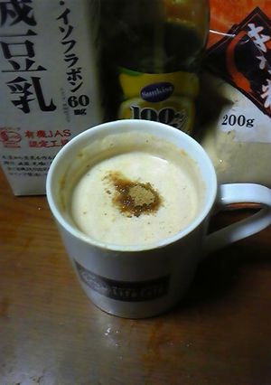 とろとろ〜♪きなこ豆乳ジュース-レシピのメイン写真