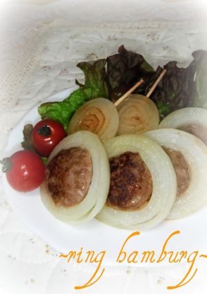 少しのお肉で✪リングハンバーグ✪-レシピのメイン写真