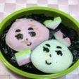 はまぐりおひなさまを!キャラ弁?