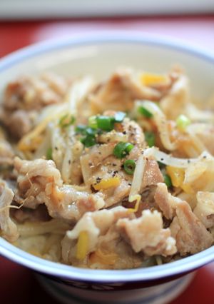ねぎ豚丼-レシピのメイン写真