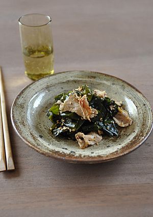 新わかめと豚肉炒め-レシピのメイン写真