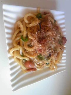 簡単焼きうどん!!-レシピのメイン写真