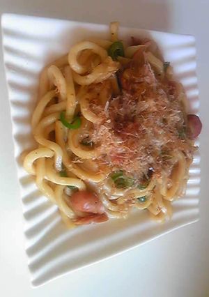 簡単焼きうどん！！-レシピのメイン写真