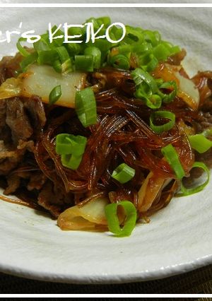 【農家のレシピ】白菜と春雨の煮物-レシピのメイン写真