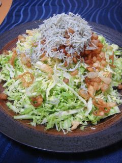ポンポン♪揚げ玉アクセント♪じゃこサラダ-レシピのメイン写真