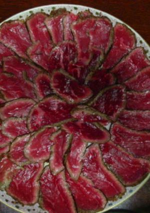 和牛もも肉のたたき-レシピのメイン写真