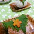 なんちゃって和菓子 ~桜餅風おにぎり
