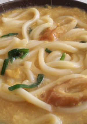 ちくわin★ニラ玉あんかけうどん-レシピのメイン写真