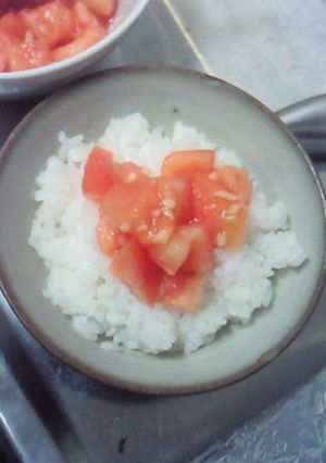 トマト丼？超簡単！トマトがおかずに？-レシピのメイン写真