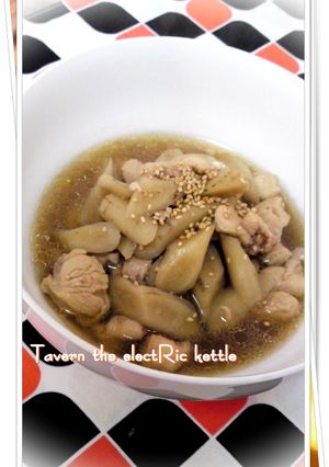 圧力鍋で簡単!あっさり♪とりごぼう煮-レシピのメイン写真