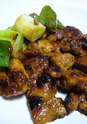 『タレつき肉の焼き方』-レシピのメイン写真