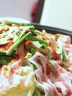 ホットプレートde食べ過ぎ危険!鉄板鍋♪-レシピのメイン写真