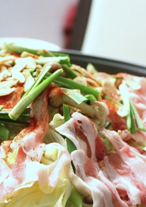 ホットプレートde食べ過ぎ危険！鉄板鍋♪-レシピのメイン写真