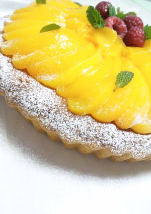 ホットケーキミックスでフルーツタルト♪-レシピのメイン写真