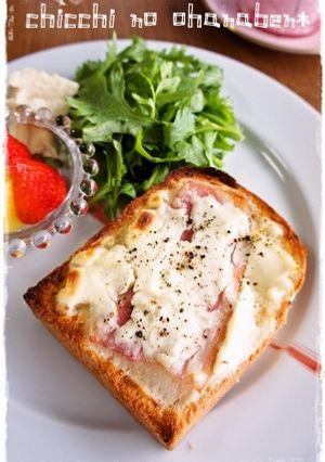 ✣　ベーコンとクリームチーズトースト　✣-レシピのメイン写真