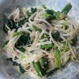簡単☆もやしとほうれん草のナムル