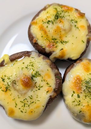 しいたけのチーズ焼き-レシピのメイン写真